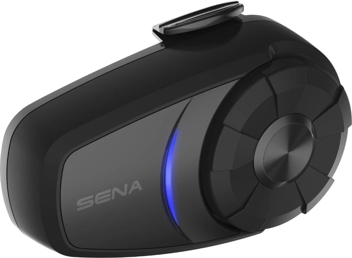 Sena 10S-01D motorcycle intercom 4 channels 1600 m Black
