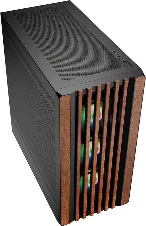 Kasë Sharkoon Rebel C70M RGB midi tower, e zezë