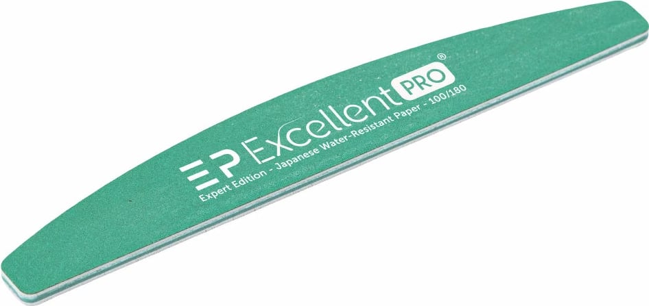 Lima për thonj Excellent PRO Expert Edition Boat-Shaped Waterproof 100/180 për femra, 1 copë