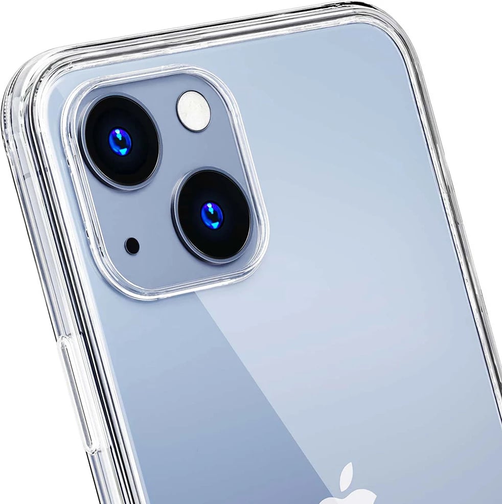 Mbështjellës për iPhone 14 3mk Clear Case, silikon, transparent