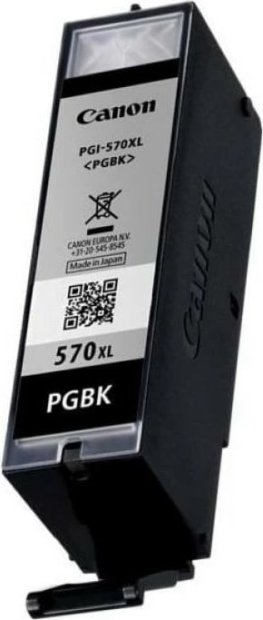 Kasetë bojë Canon PGI-570 PGBK XL, 22 ml, rendiment i lartë, origjinale, e zezë