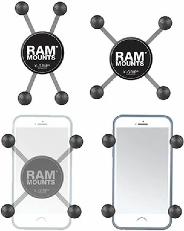 Mbajtës universal telefoni RAM MOUNTS, i zi