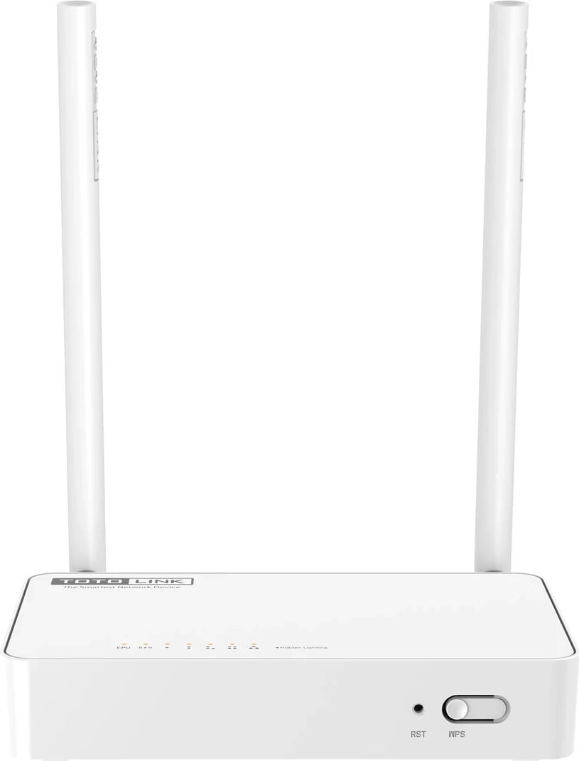 Router WiFi TOTOLINK N300RT, 300Mbps, 2.4GHz, 5x RJ45, Bardhë
