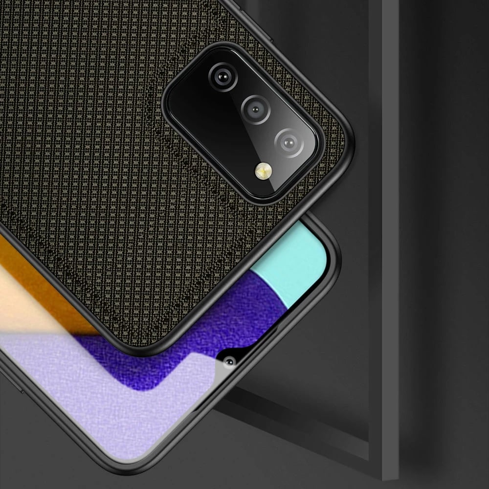 Mbështjellës Dux Ducis Fino për Samsung Galaxy A03s, najlon, e gjelbër