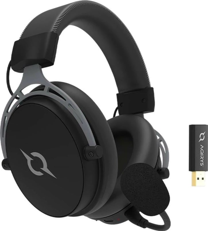 Kufje gaming wireless AQIRYS Andromeda Pro, mikrofon i ndashëm, e zezë