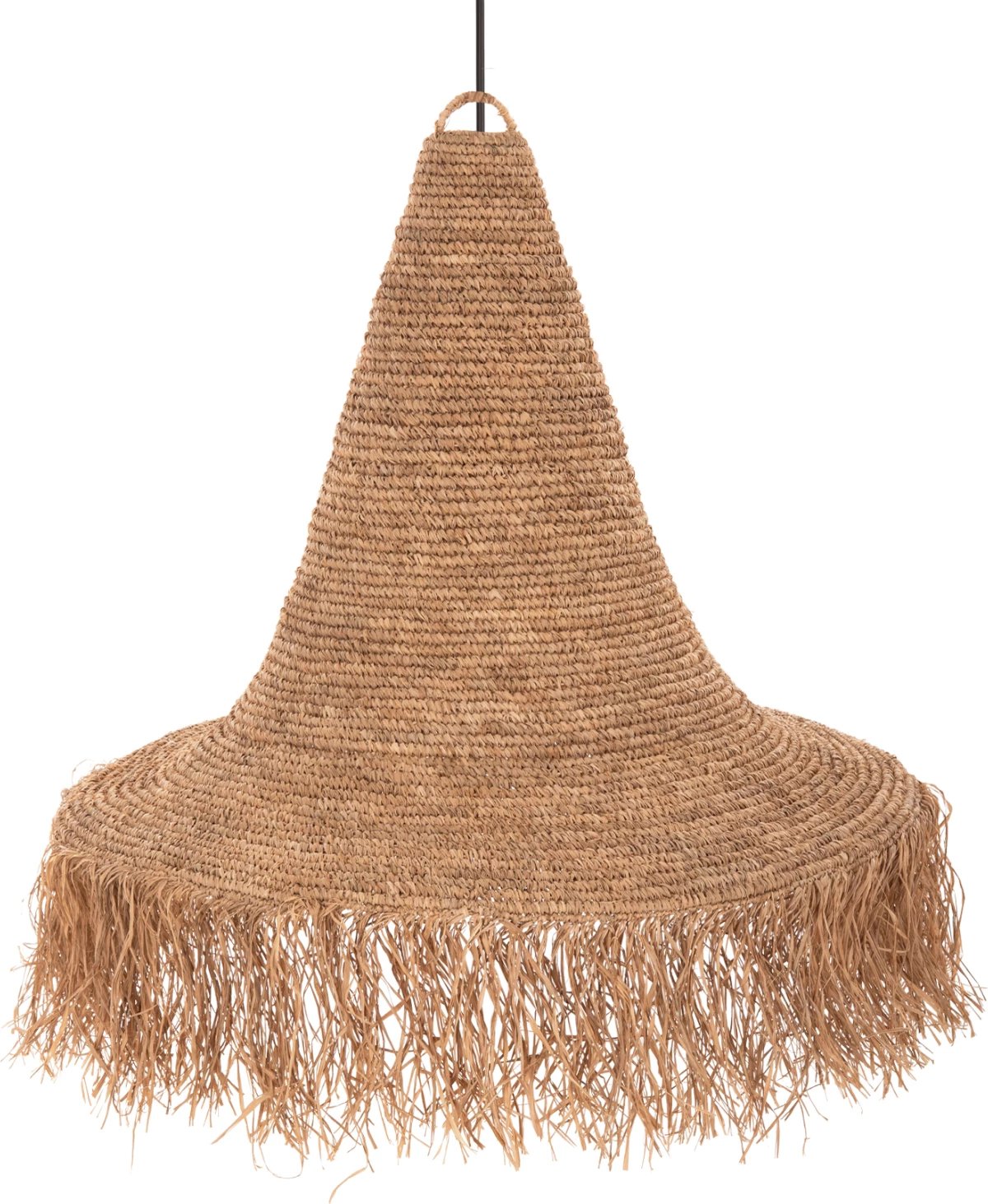 Llambë tavani varëse, ratan natyral, FH4033, Φ103x84.5-106Hcm Llambë tavani varëse, ratan natyral, FH4033, Φ103x84.5-106Hcm