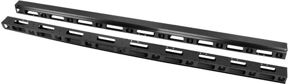 Panel menaxhimi kabllosh Lanberg AK-1211-B, 19", Çelik, Zi, 2 copë