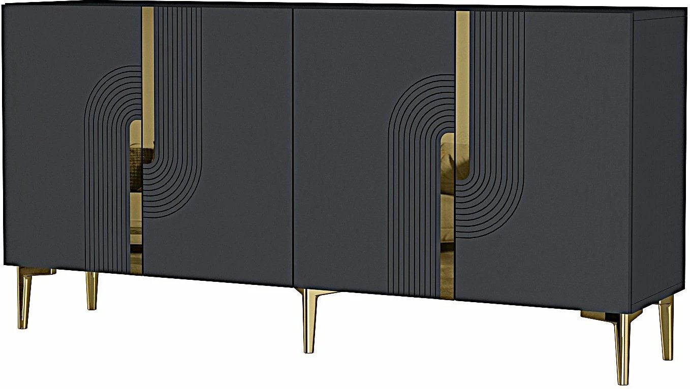 Konsol Skye Decor, Meyra 150, antracit, ari