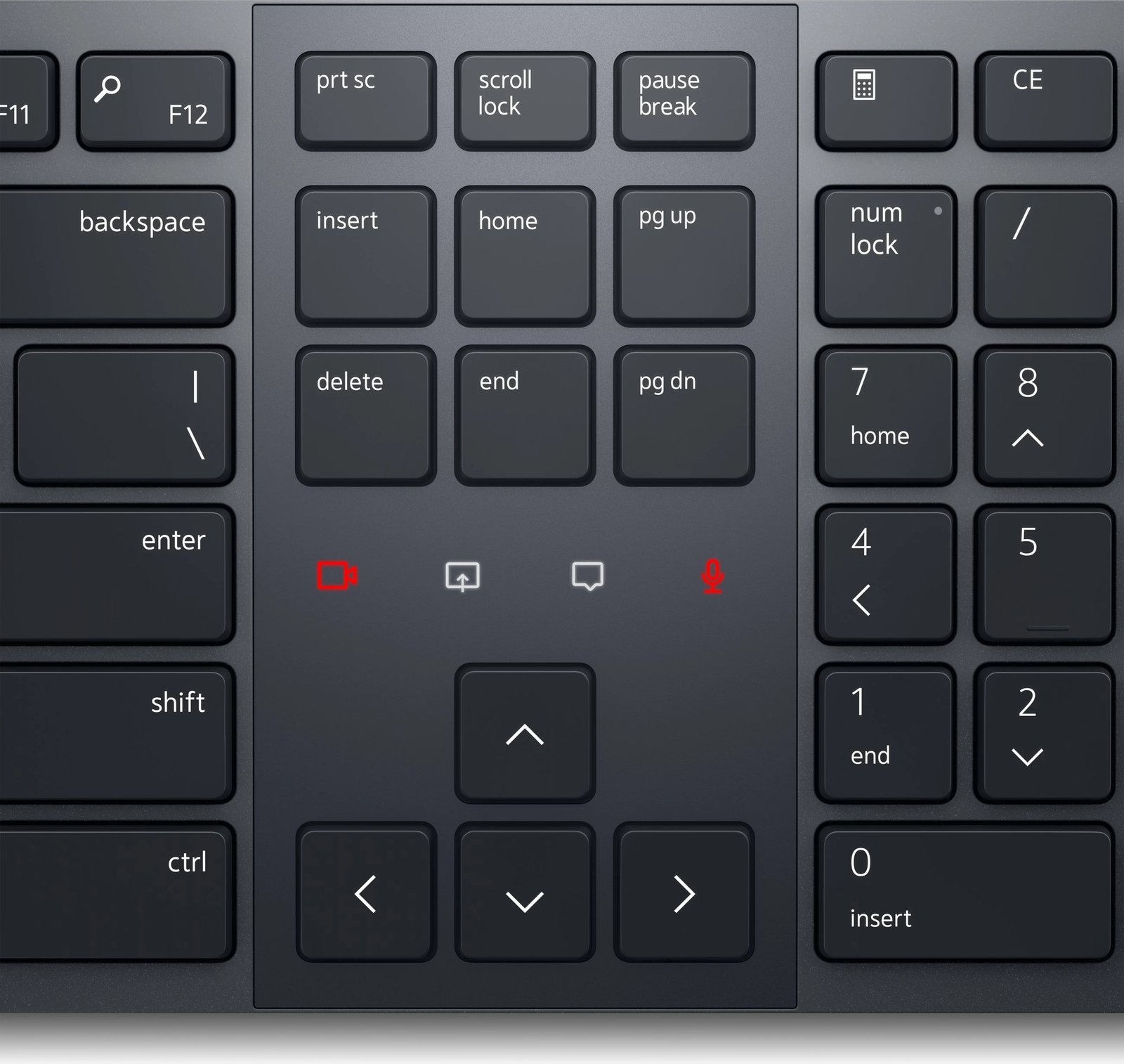 Tastierë DELL KB900, full-size, wireless, RF + Bluetooth, QWERTZ, grafit