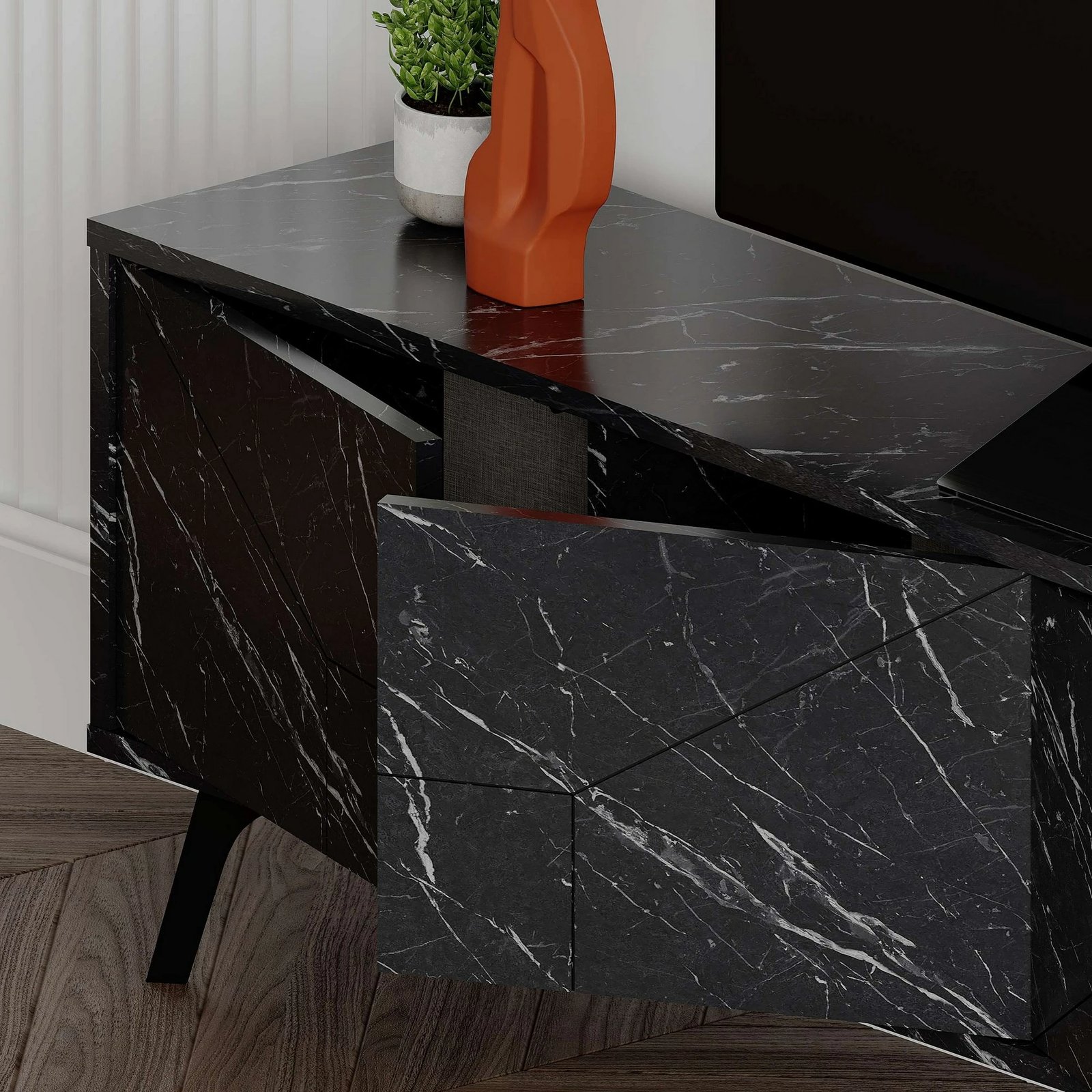 Komodë TV Skye Decor, ngjyrë Bendir