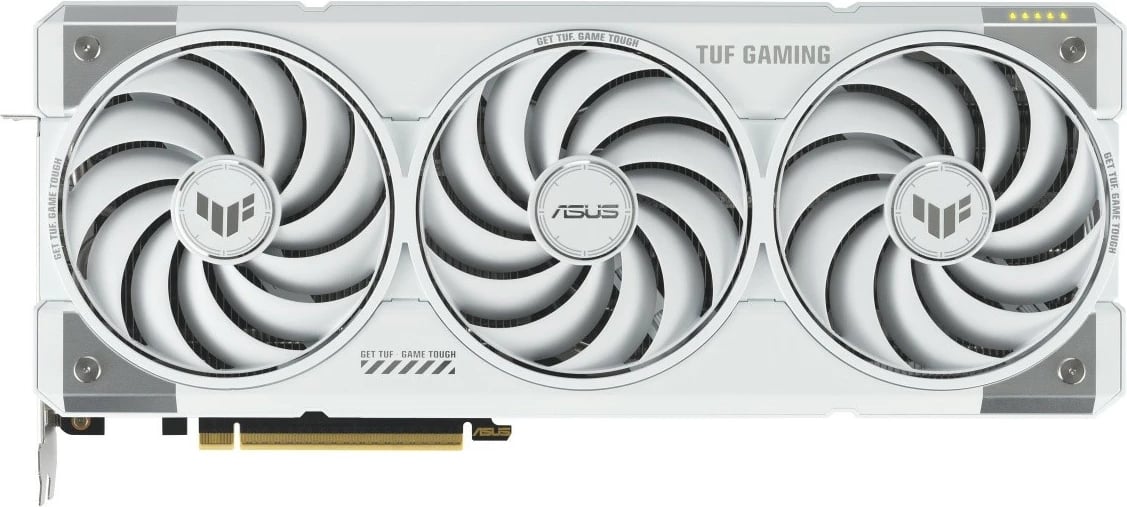 Kartë grafike Asus TUF Gaming GeForce RTX 5070 Ti OC 16GB GDDR7 256-bit PCIe 5.0 3xDP/2xHDMI, e bardhë