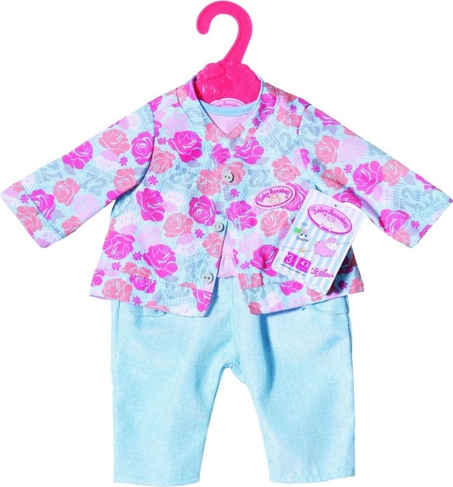 Set rrobash për kukulla Baby Annabell Zapf, modele të përziera