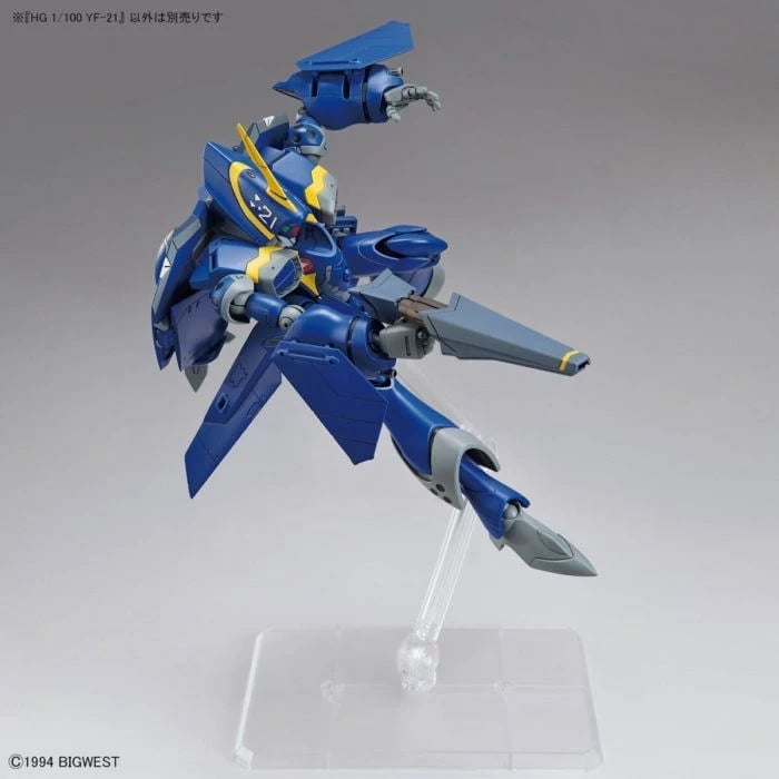Model BANDAI YF-21, Macross Plus, HG 1/100 Model BANDAI YF-21, Macross Plus, HG 1/100
