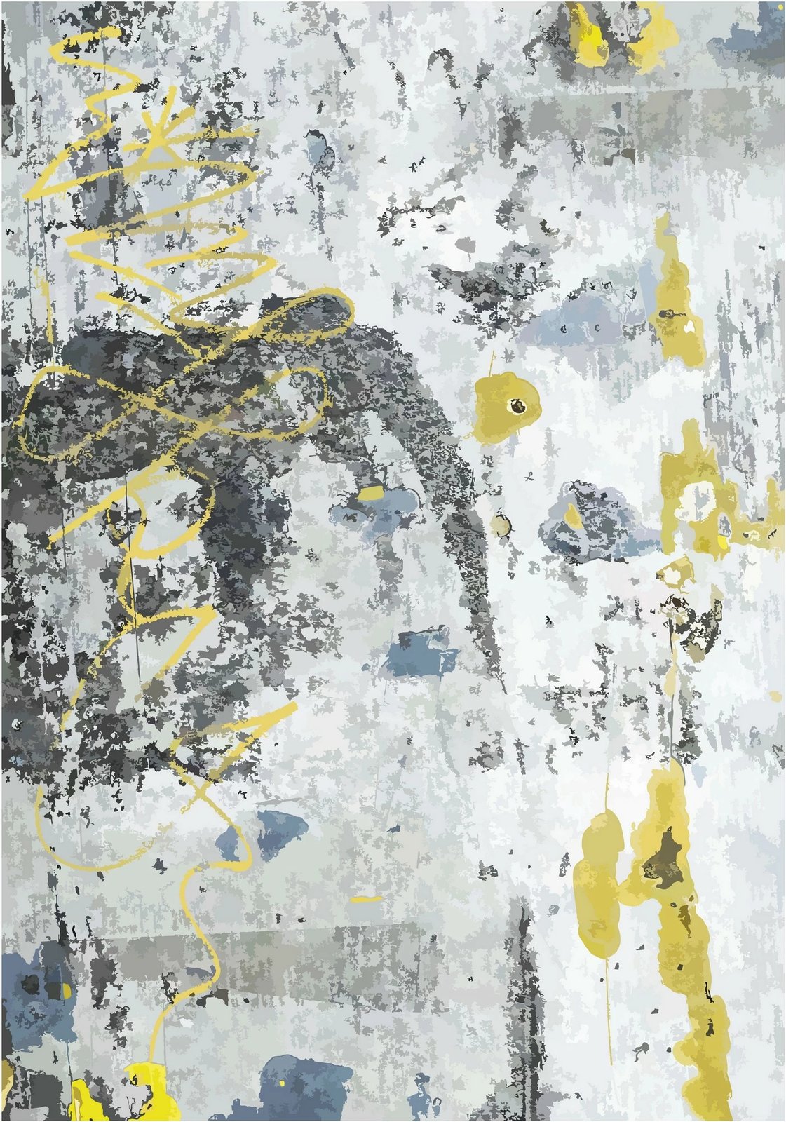 Set tapetash për banjo, shumëngjyrëshe, Mijolnir CT-5015, 2 copë