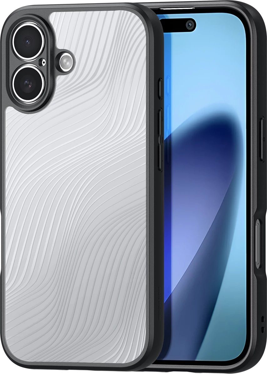 Mbështjellës Dux Ducis Aimo për iPhone 17, i zi