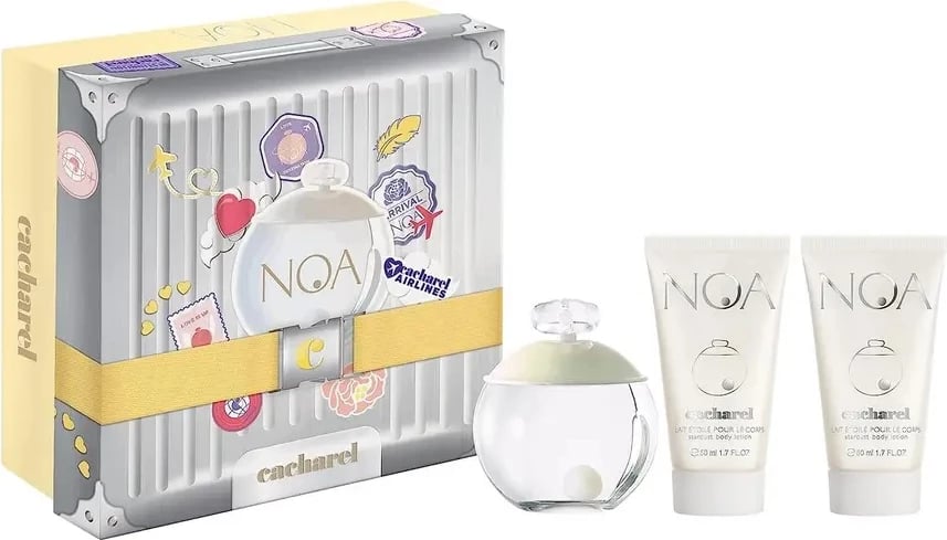 Set Eau de Toilette për femra Cacharel Noa 100ml + 2x50ml Body Balm