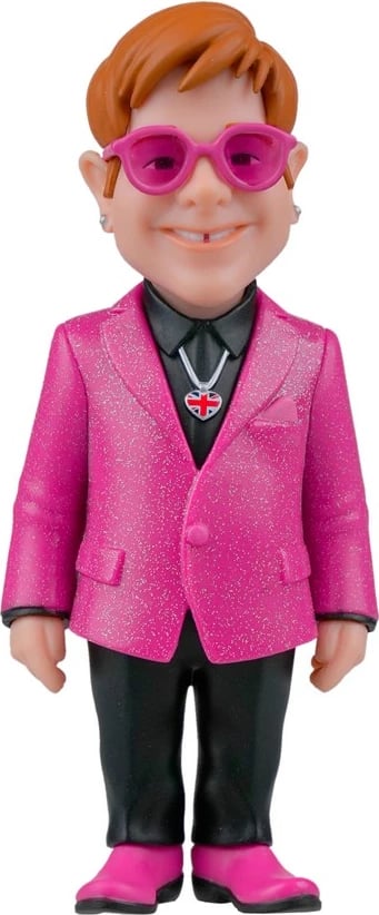 Figurinë koleksionuese MINIX Elton John, Roze