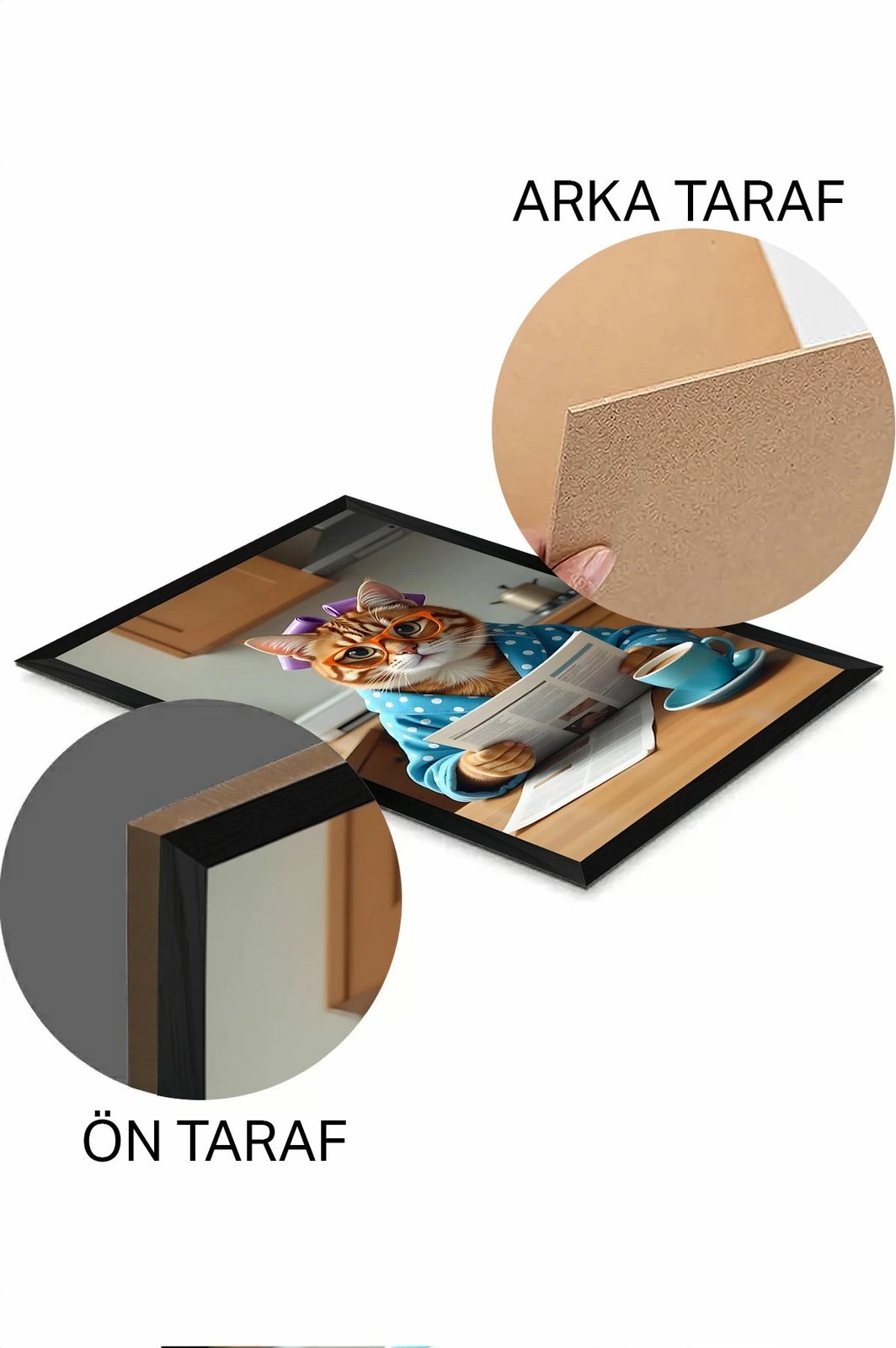 Pikturë dekorative, shumëngjyrëshe, Wallity, Arthynmodel2030-11, 20x30cm