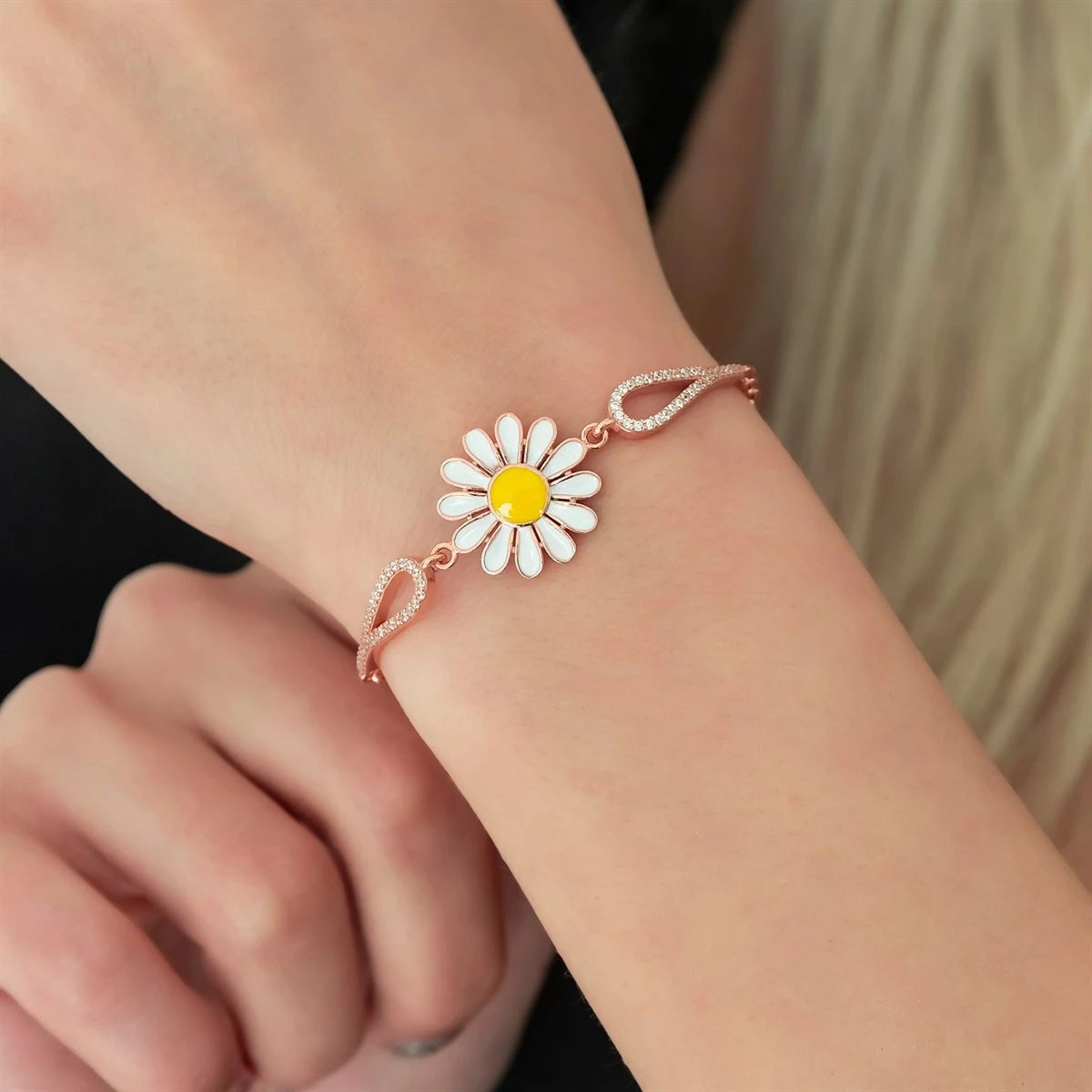 Byzylyk argjendi, ngjyrë rozë e artë, Jumeon, NRZ99104