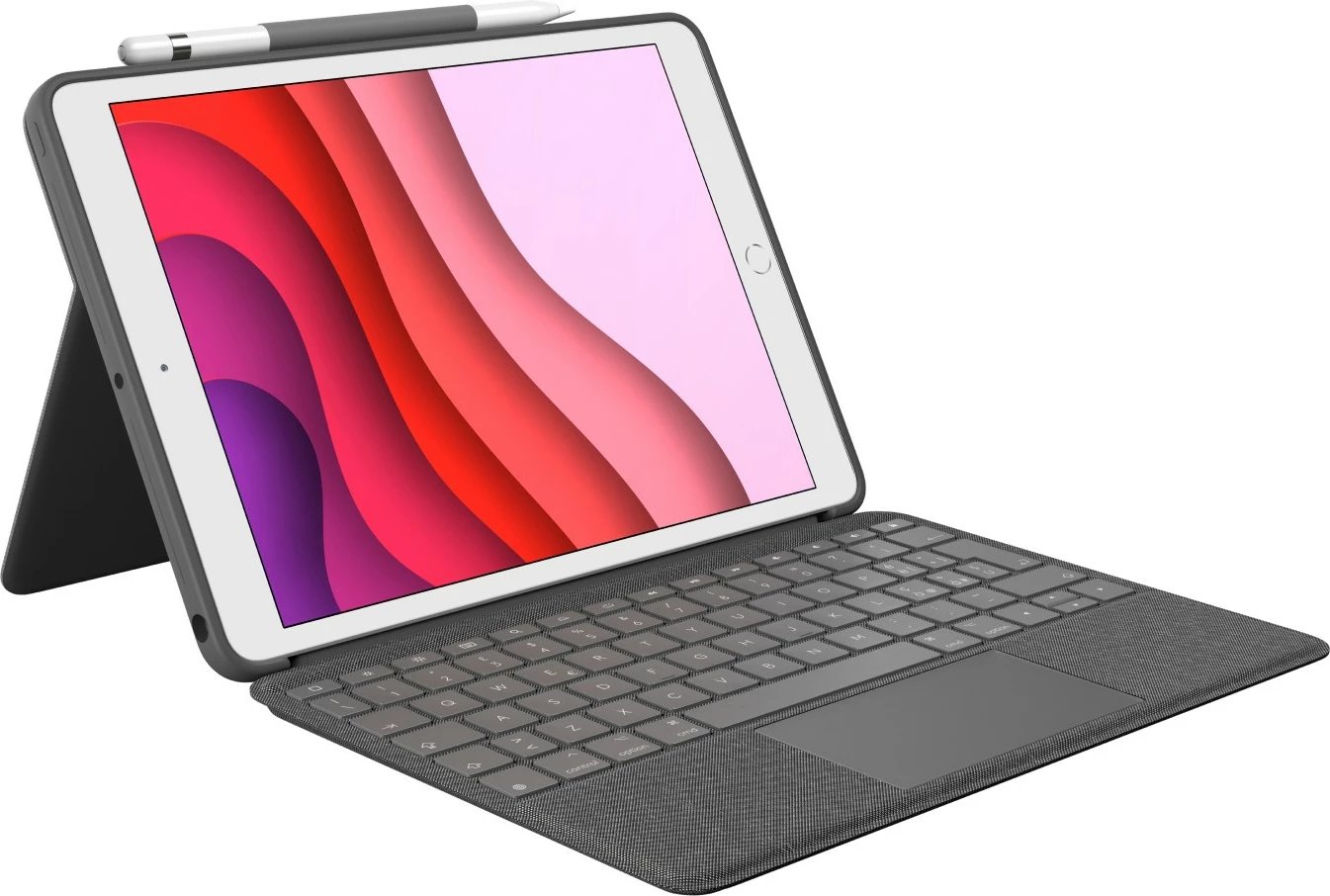 Tastierë me touchpad Logitech Combo Touch për iPad 7th gen, QWERTY italiane, grafit
