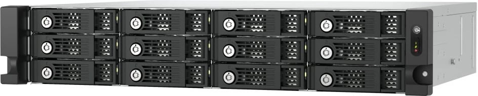 Kasë ekstensioni QNAP TL-R1200PES-RP, 12 vende, 2U, PCIe, SATA, e zezë/gri