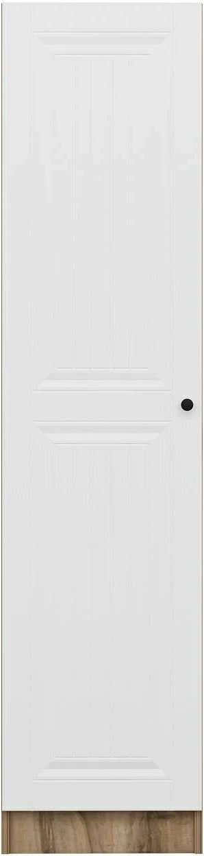 Dollap për rroba, ngjyrë e bardhë dhe dore, Skye Decor Minar Kale - 8728