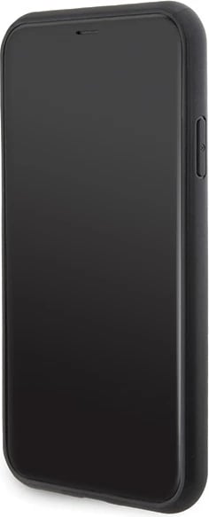 Mbështjellës Karl Lagerfeld Quilted K Pattern për iPhone 11/XR, i zi