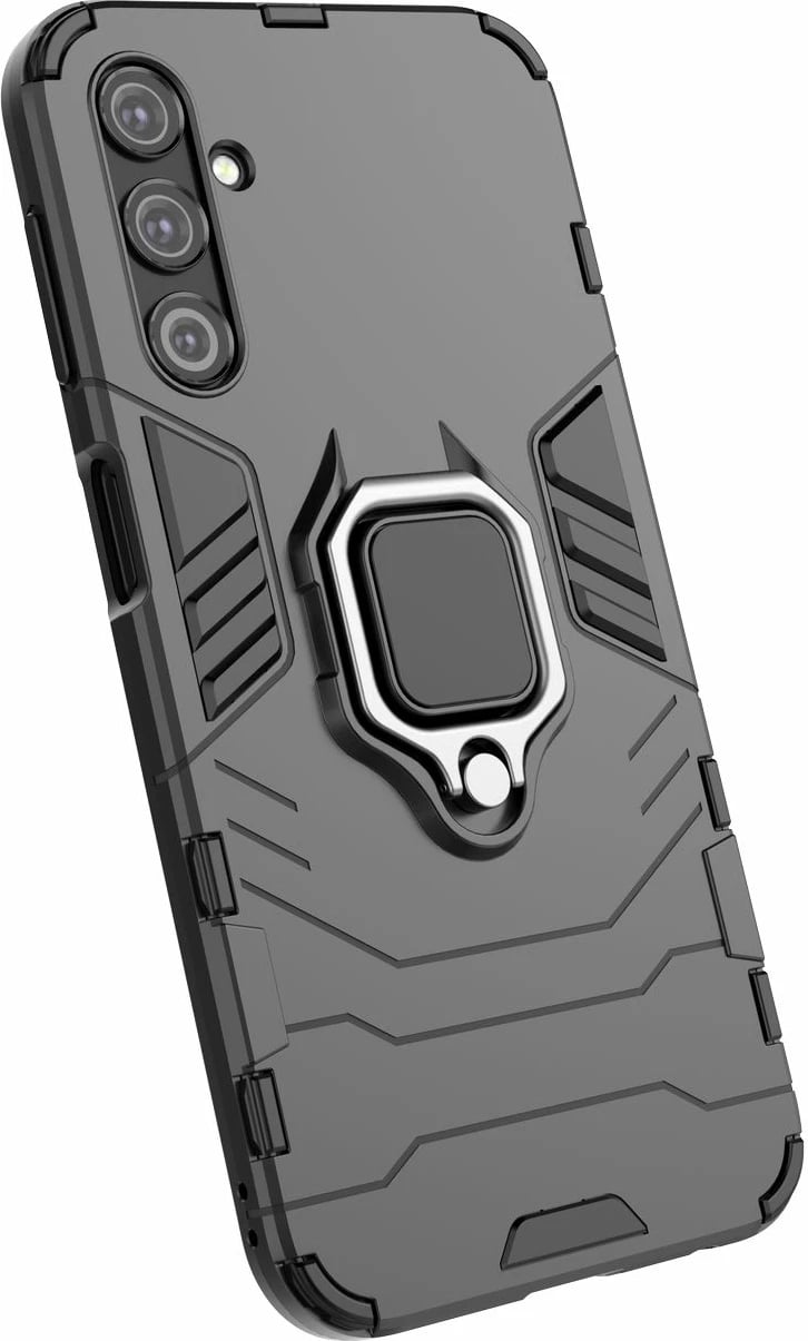 Mbështjellës Hurtel Ring Armor për Samsung Galaxy A24 4G, me unazë, i zi Mbështjellës Hurtel Ring Armor për Samsung Galaxy A24 4G, me unazë, i zi