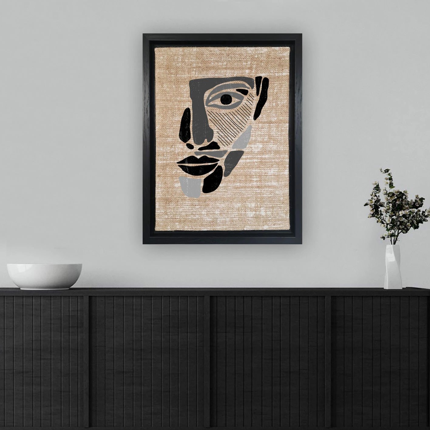 Pikturë dekorative në kanavacë, shumëngjyrëshe, Wallity LSJ319278569213 - 4666, 46x66cm