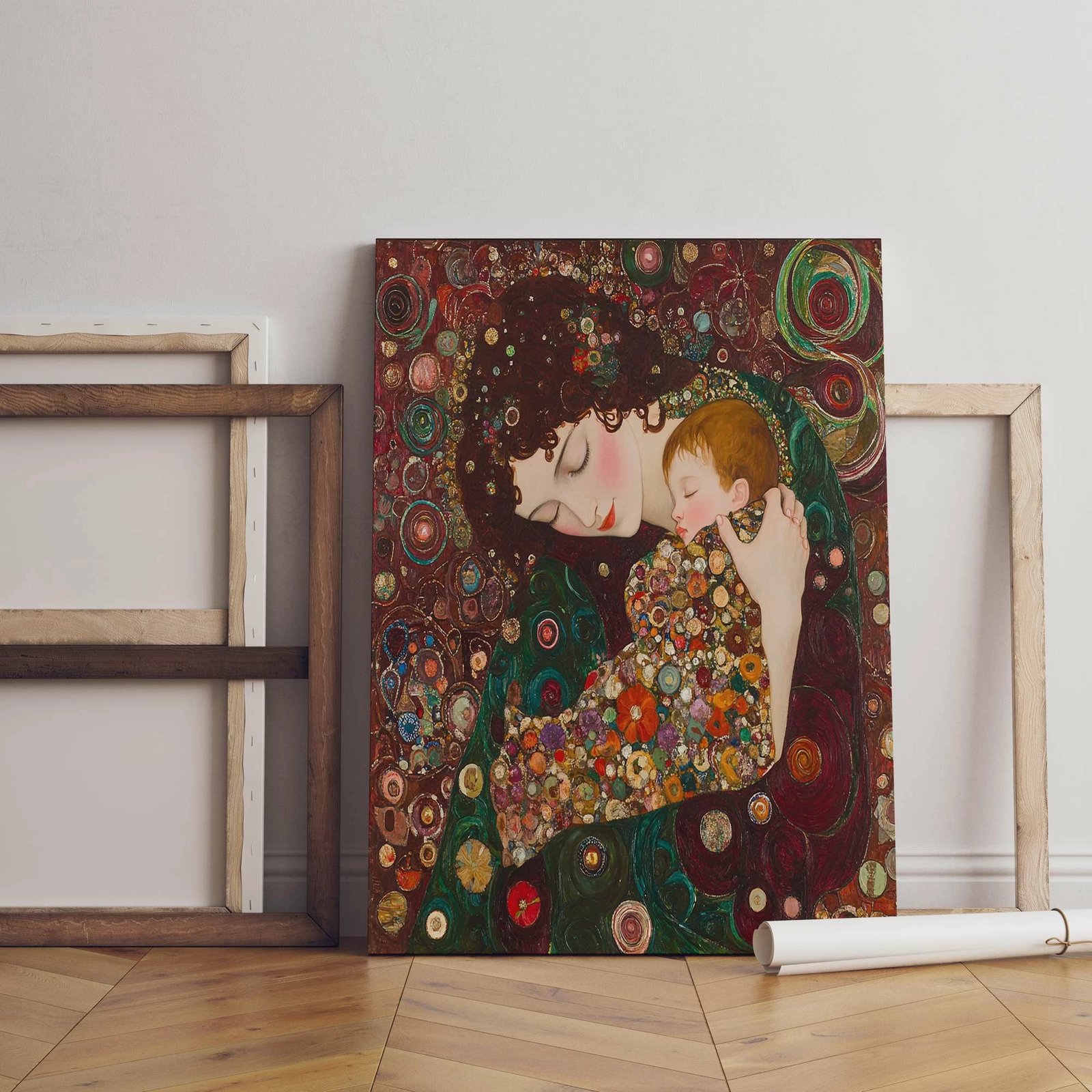 Pikturë dekorative në kanavacë, shumëngjyrëshe, Wallity, 70x100cm