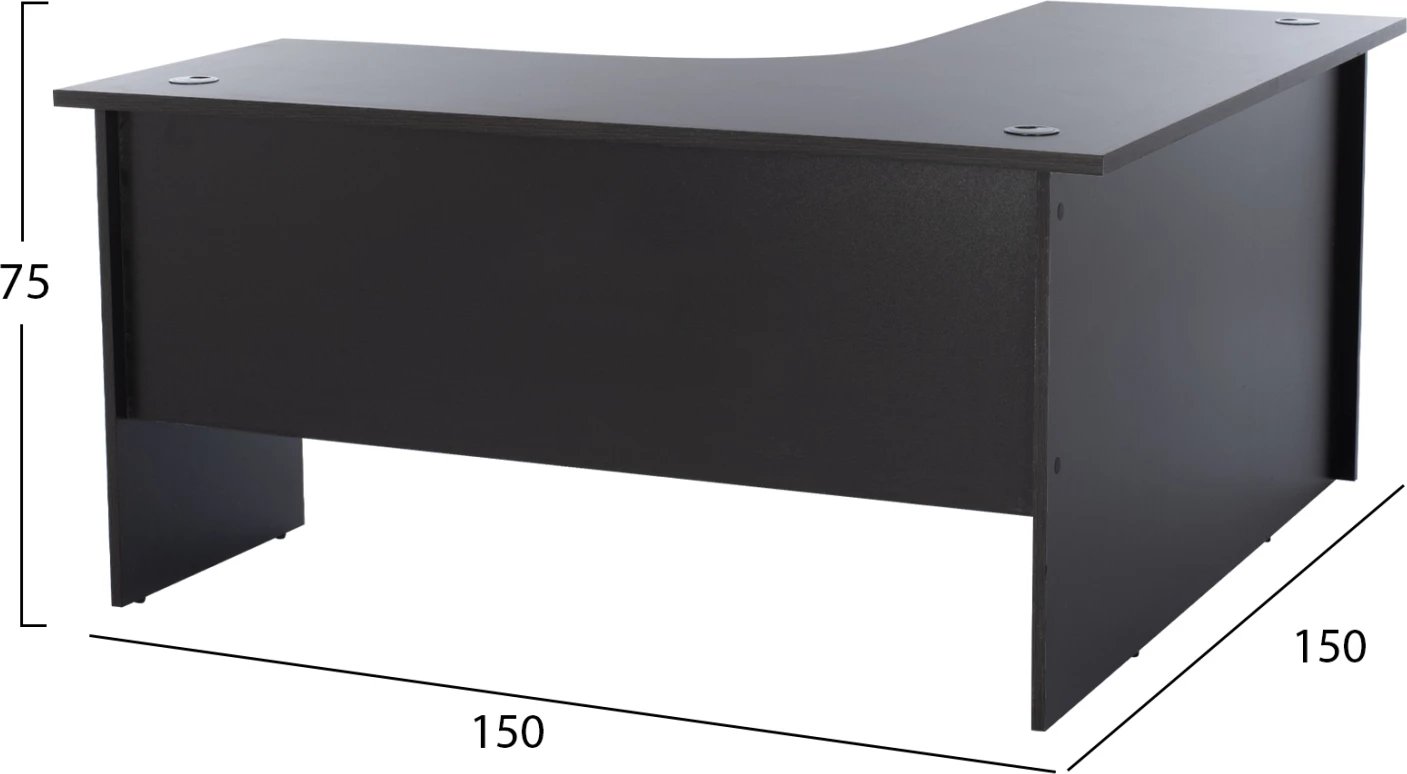 Kënd profesional për zyre 150x150Χ75 FH2019.02 Wenge