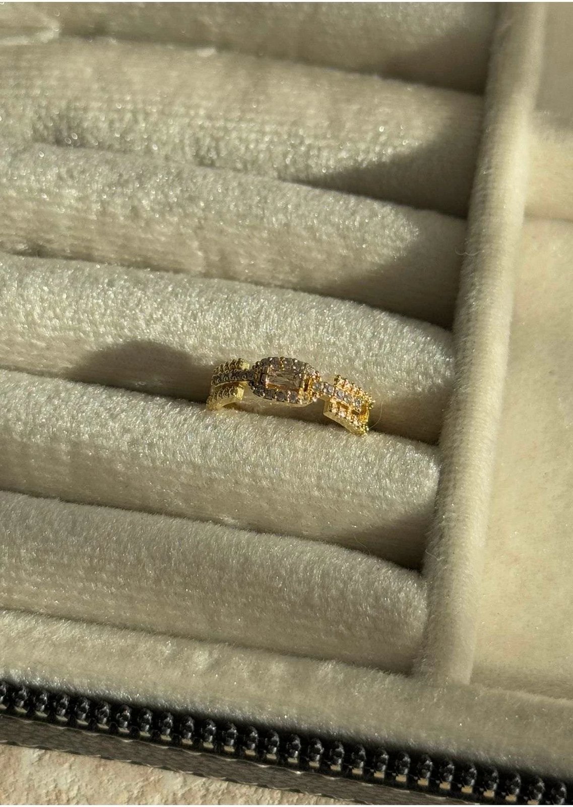 Unazë prej bronzi, ngjyrë ari, Jumeon, KPEGMSA35068