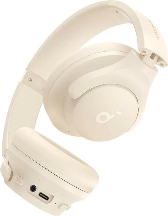 Kufje Anker Soundcore Q20i, Bluetooth 5.0, ANC, 60 orë, të bardha