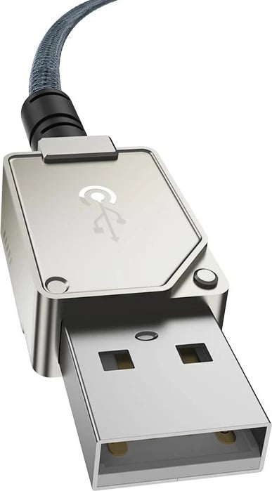 Kabllo USB Baseus Unbreakable, 2 m, 5V-2.4A, E zezë