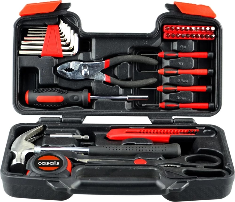 Set veglash dore Casals HH39, 39 pjesë, me kasë bartëse