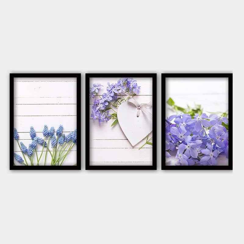 Pikturë dekorative me kornizë (3 copë), Wallity, 3SC_32738270_3545