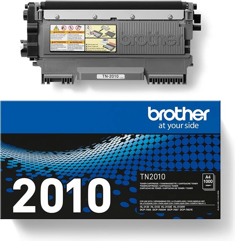 Toner Brother TN-2010, i zi, origjinal, 1000 faqe Toner Brother TN-2010, i zi, origjinal, 1000 faqe