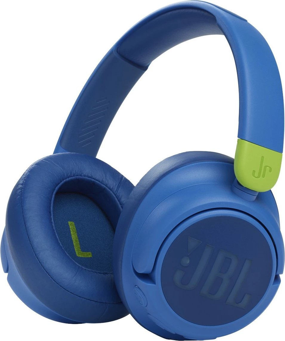 Kufje JBL JR 460 NC, wireless, Bluetooth 5.0, noise cancelling, për fëmijë, kaltër