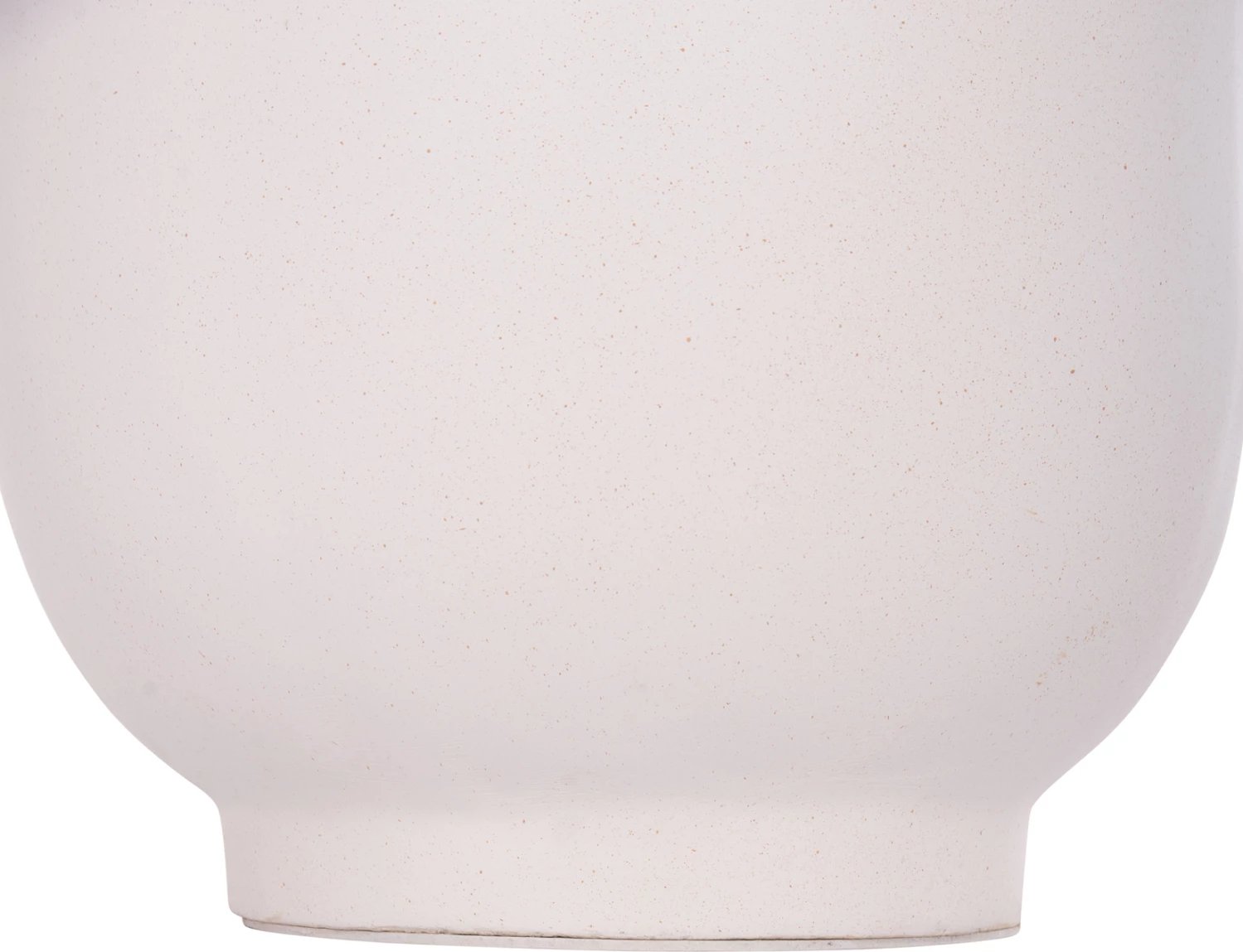 Vazo dekorative për dysheme LINTER, fibër-cement, ngjyrë e bardhë, dru tik, Φ34x60cm