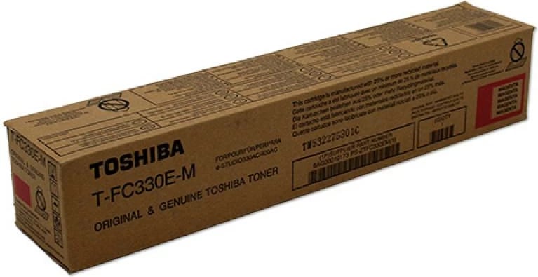 Toner, Toshiba T-FC330E-M (6AG00009139 / 6AG00010173) kapacitet 9,750–23,700 faqe, magenta