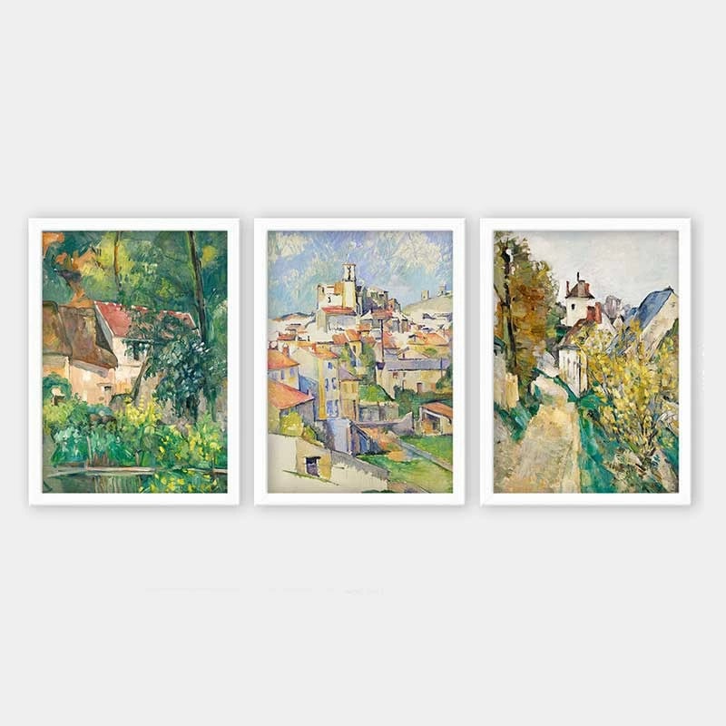 Pikturë dekorative me kornizë (3 copë), Wallity, 3BC_UN2036304_3545