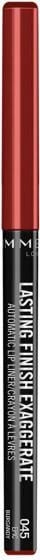 Laps për buzë Rimmel London Lasting Finish Exaggerate 018 unisex