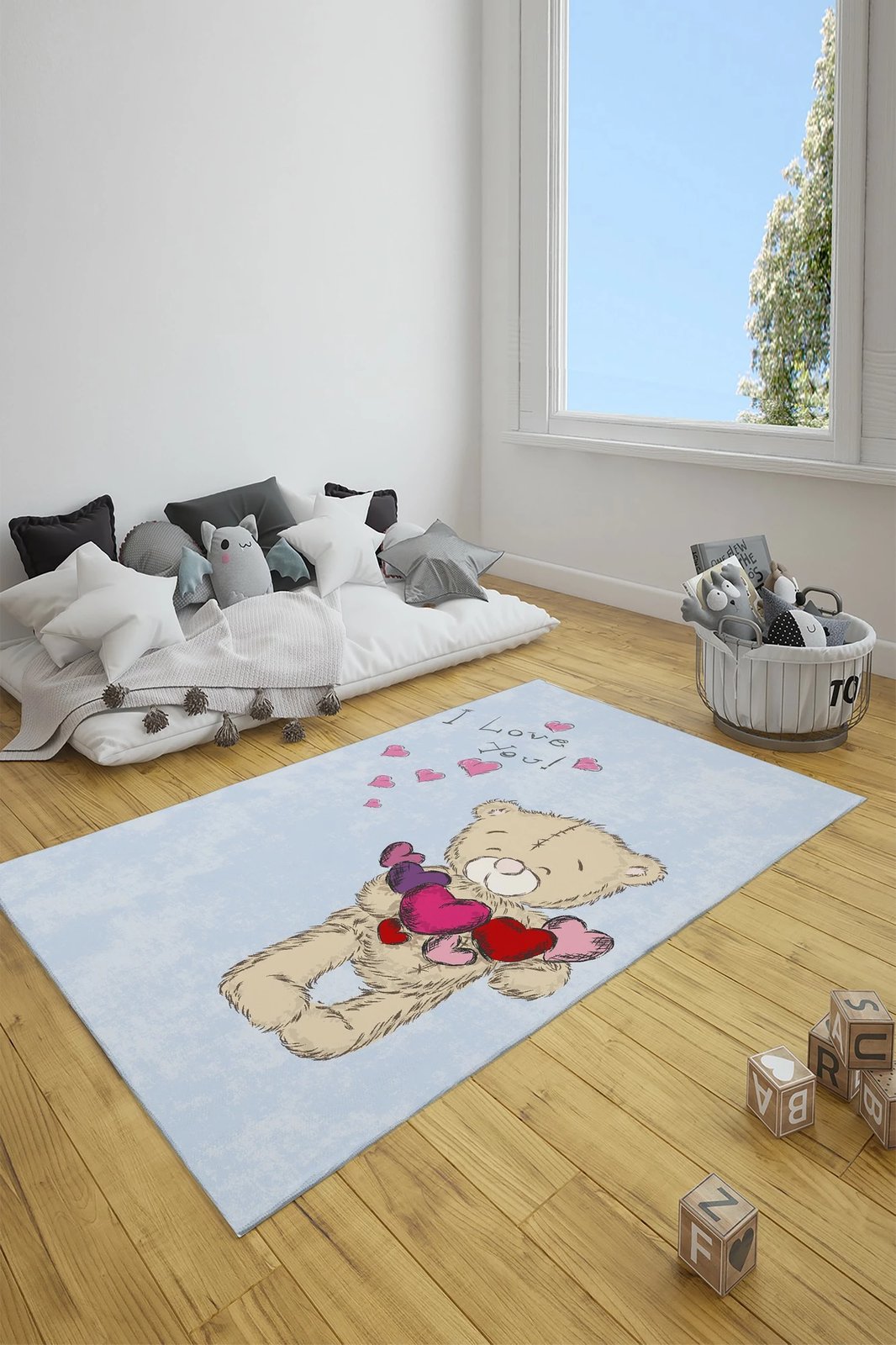 Qilim multingjyrësh për fëmijë, 80x150cm, Conceptum Hypnose CT-3132
