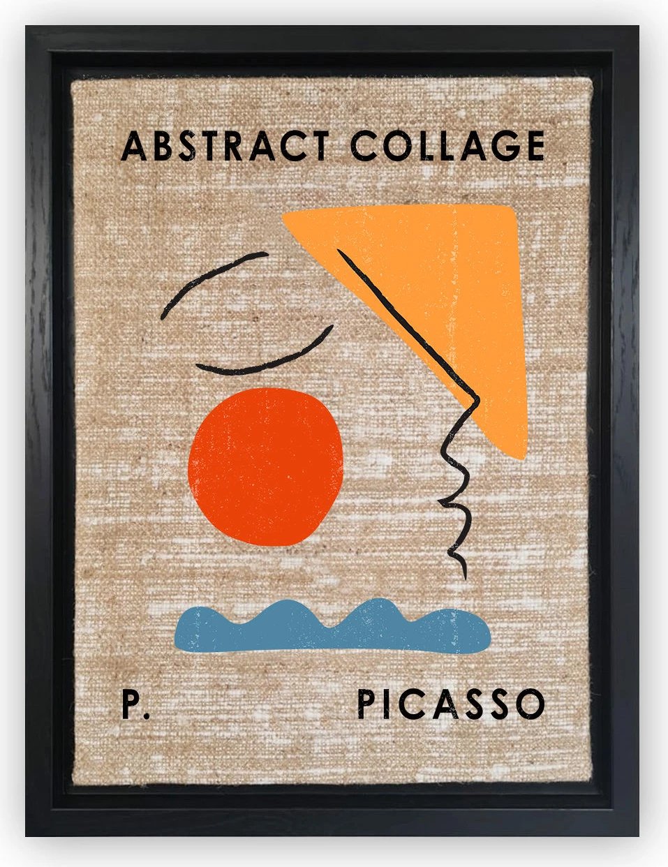 Pikturë dekorative në kanavacë, shumëngjyrëshe, Wallity LSJ519606102392, 36x46cm