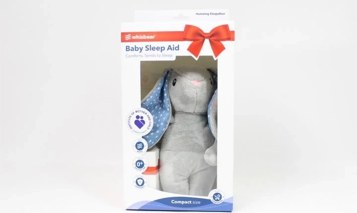Ndihmës gjumi për bebe Whisbear Humming Song Felek, Gri