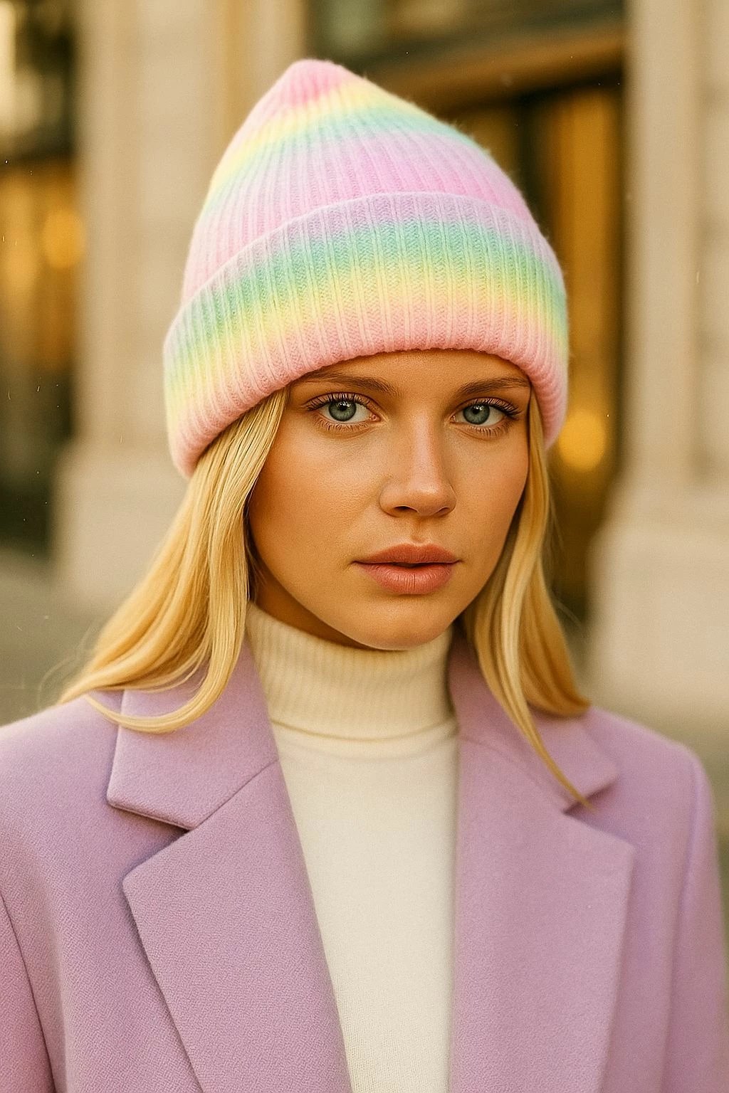 Beretë për gra, ngjyrë lejla, Jumeon, Bere1132