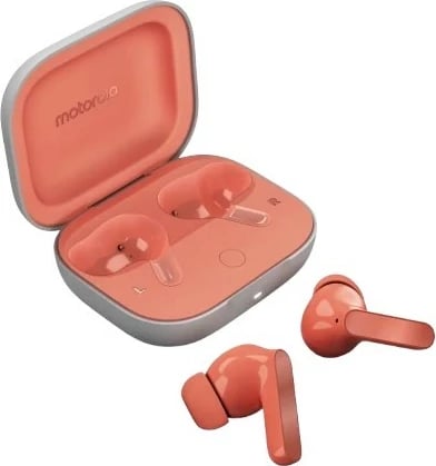 Kufje wireless Motorola Moto Buds, Peach Pink