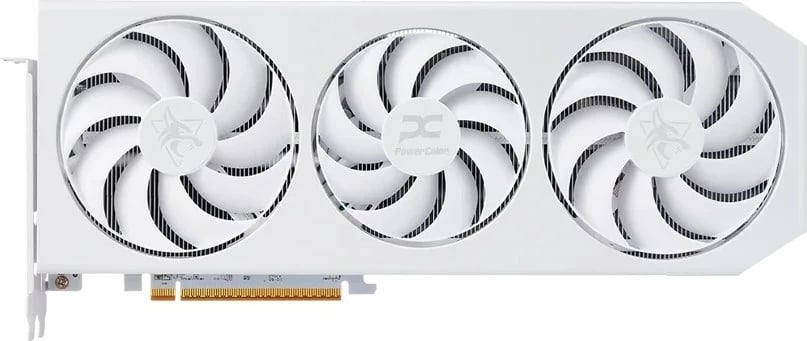 Kartelë grafike PowerColor Hellhound Radeon RX 9070 XT, 16 GB GDDR6, Bardhë