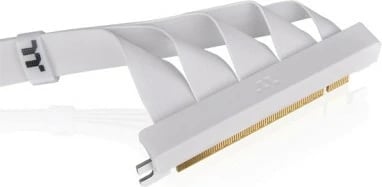 Kasë Thermaltake Riser Tape PCI-E 4.0 x16 Extender 400mm Dual 90°, Bardhë