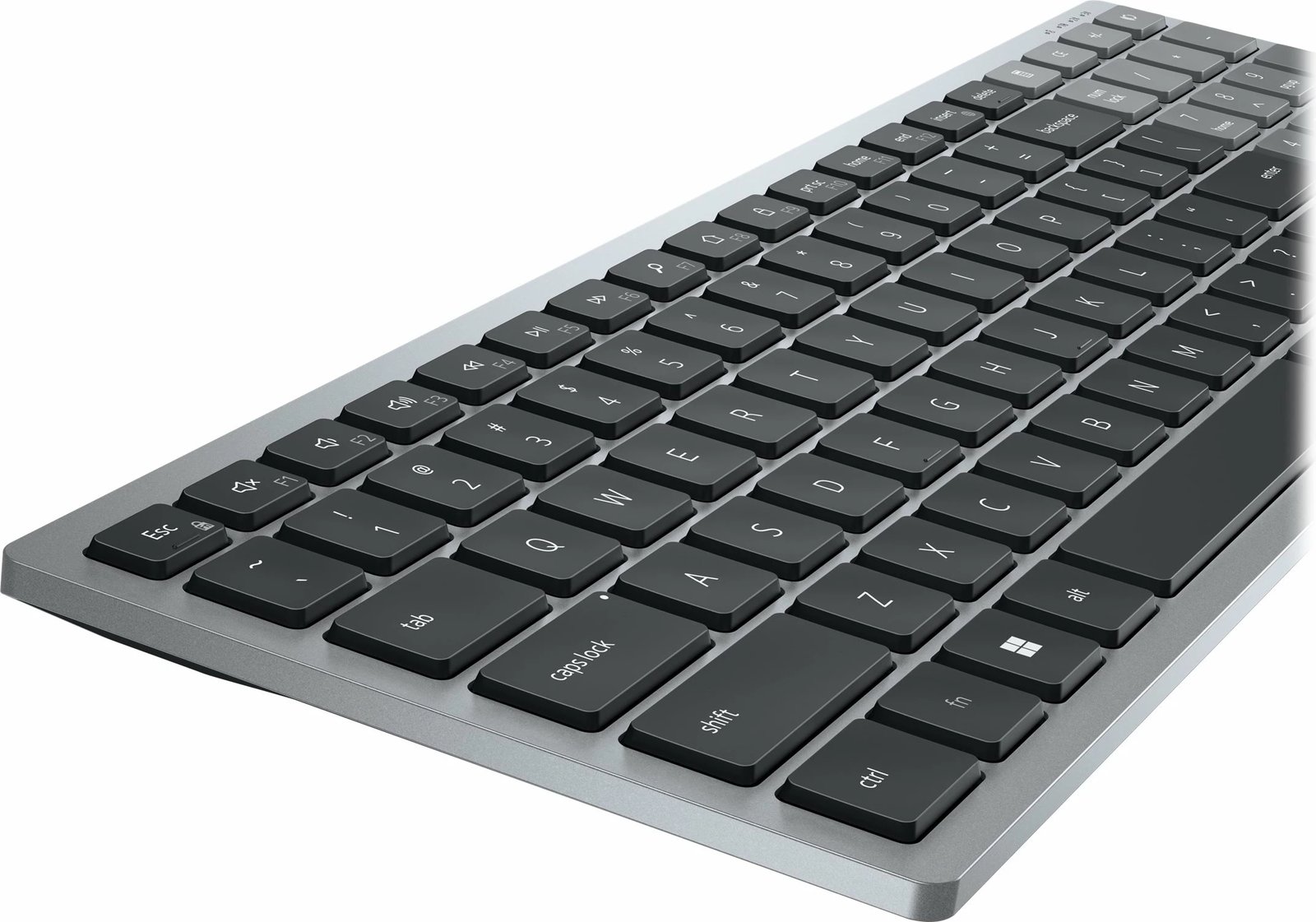 Tastierë Dell Pro Plus Compact KB740 - Wireless, 2.4GHz, BT, titan grey